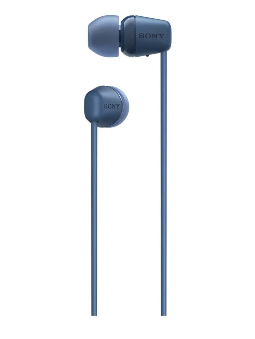 Sony WI-C100 Wireless in-Ear Bluetooth Headphones with Built-in Microphone, Blue